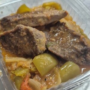 Свински дроб по селски 300 гр