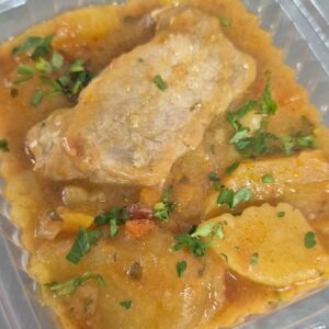 Свинско с картофи 300гр